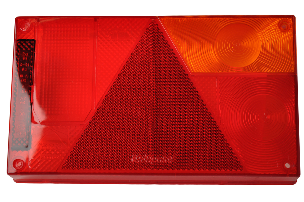 Aspock Einzelnes Glas für Aspöck Multipoint 1 - rechts - ohne Rückfahrscheinwerfer