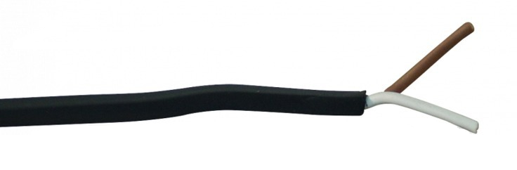 Aspock Flachkabel 2-adrig für Aspöck - 2x0,75 mm²