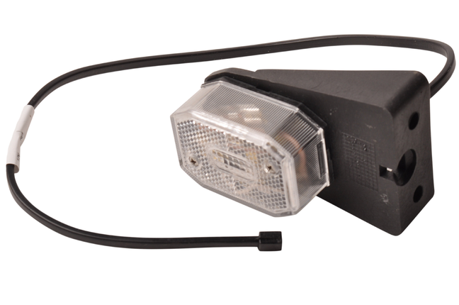 Aspock Flexipoint Begrenzungsleuchte 50 cm DC-Kabel auf Halterung