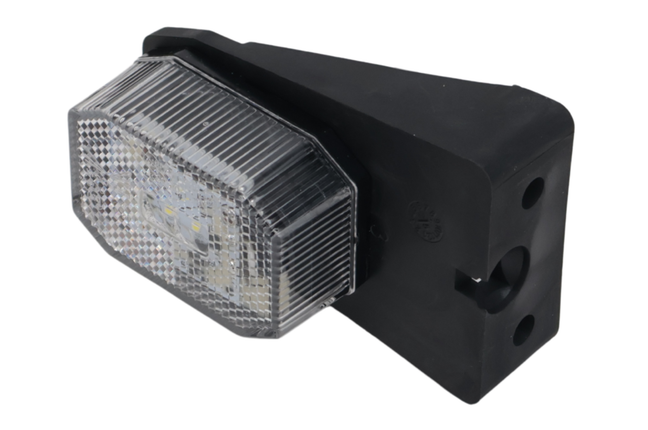 Aspock Flexipoint Begrenzungsleuchte LED 50 cm DC-Kabel auf Halterung