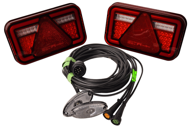 Aspock LED Beleuchtungsset - Aspock Multiled 4 - 13-polig - Plug & Play - Inklusive Positionsleuchten