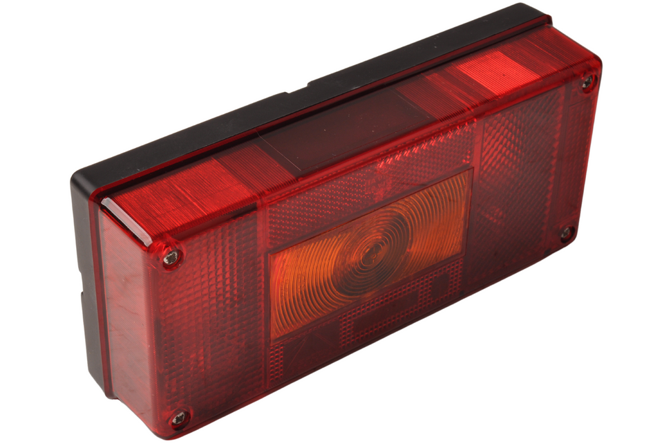 Aspock Midipoint 1  Rückleuchte - 24-6000-007 - 5-polig - Links - 220x100x52 mm