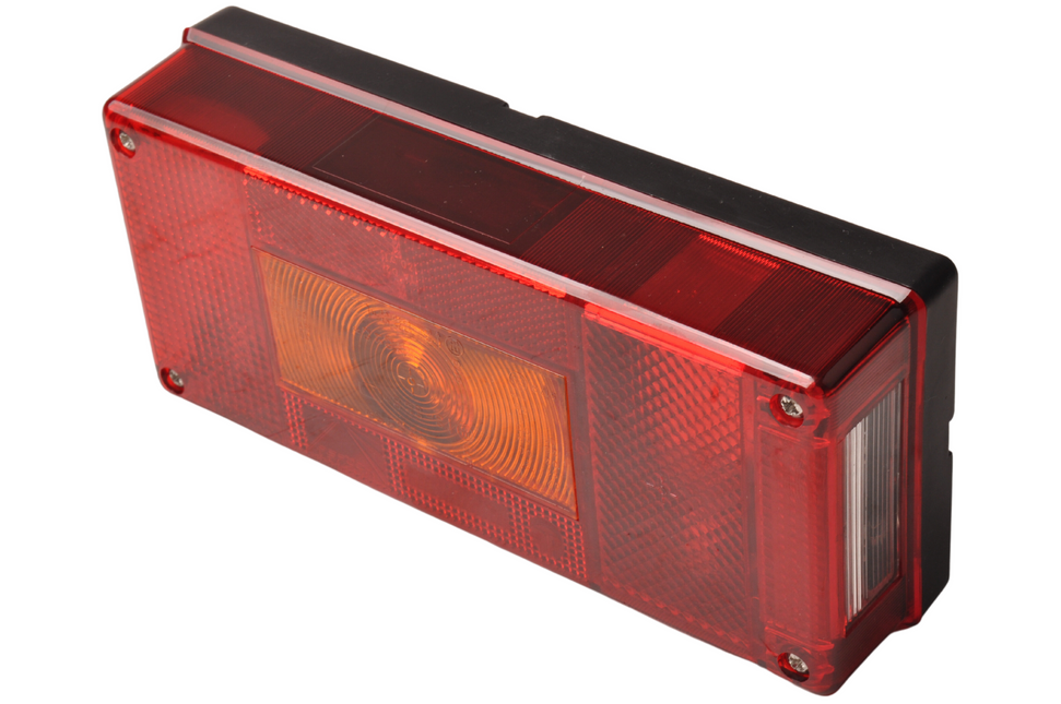 Aspock Midipoint 1  Rückleuchte - 24-6000-007 - 5-polig - Links - 220x100x52 mm