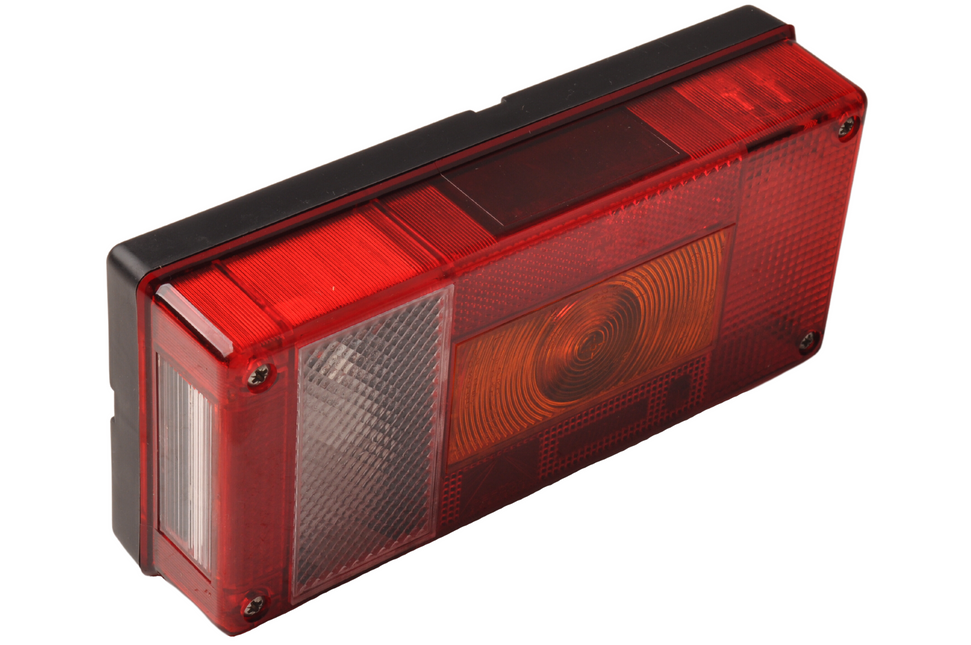 Aspock Midipoint 1  Rückleuchte - 24-6210-007 - 5-polig - Rechts - 220x100x52 mm