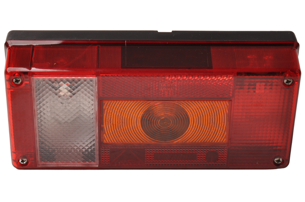 Aspock Midipoint 1  Rückleuchte - 24-6210-007 - 5-polig - Rechts - 220x100x52 mm