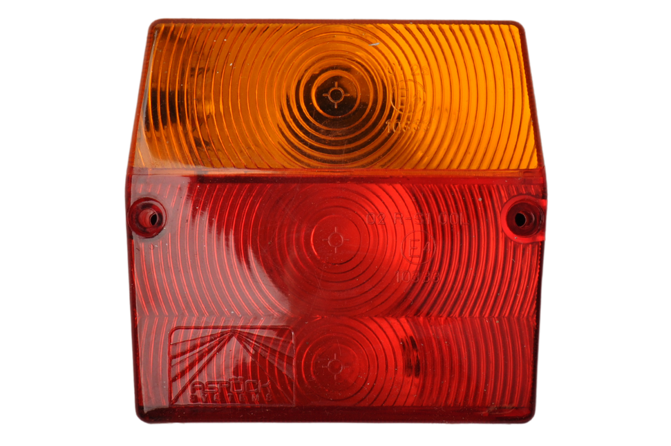 Aspock Minipoint Rückleuchte Minipoint links/rechts mit Tüllenanschluss - 98x90x49 mm