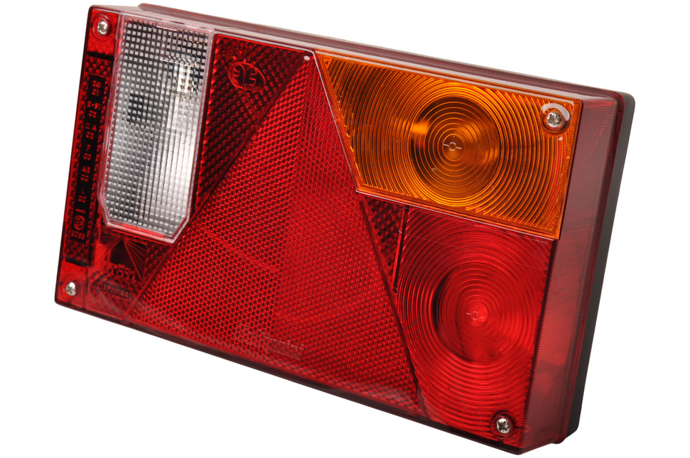 Aspock Multipoint 1 Rückleuchte - 24-5210-007 - 5-polig - rechts MIT RÜCKFAHRSCHEINWERFER