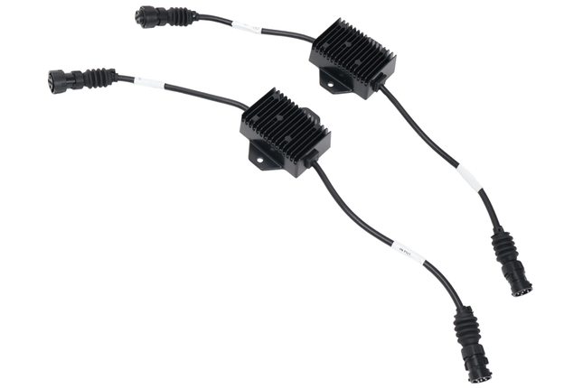 Aspock Set mit 2 Aspöck LED Kontrollbox 5-poliger Anschluss - 12/24V