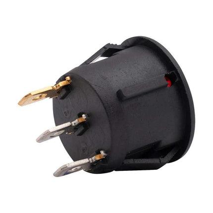 Cantonal 1-poliger Einbau-Wippschalter ein-aus - mit Kontrollleuchte