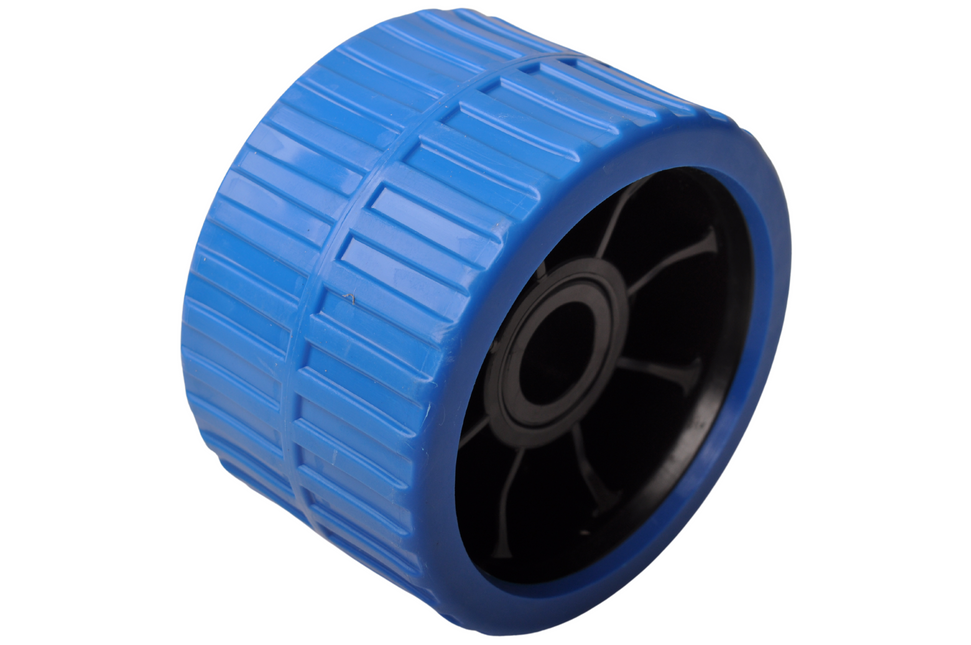 Cantonal 118x73 mm Kielrolle blau 22 mm Nabendurchmesser