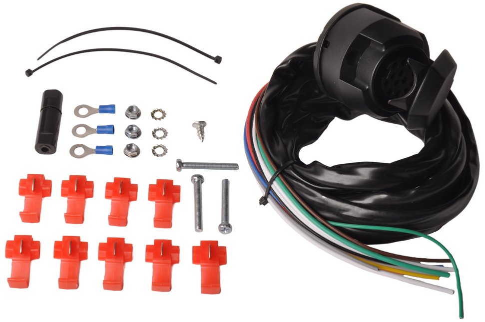 Cantonal 13-poliges Kabelset für Anhängerkupplung - 1,5 Meter