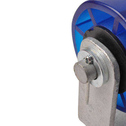 Cantonal 194x90 mm Kielrolle blau komplett auf Träger