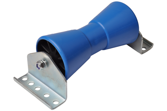 Cantonal 200x85 mm Kielrollensatz - blau - komplett auf Träger