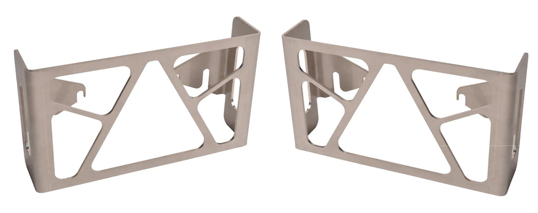 Cantonal 2er-Set Aspock Multipoint 5 Schutzgitter mit freiem Dreieck - 245x140x65 mm - Material Edelstahl