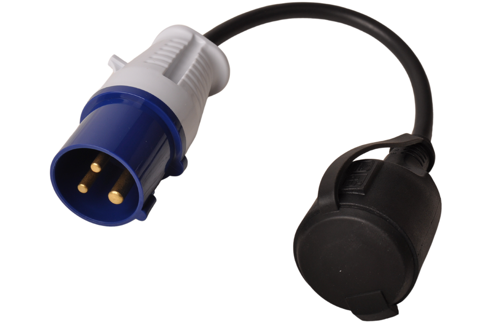Cantonal Adapterstecker Camping - CEE auf Schuko-Steckdose