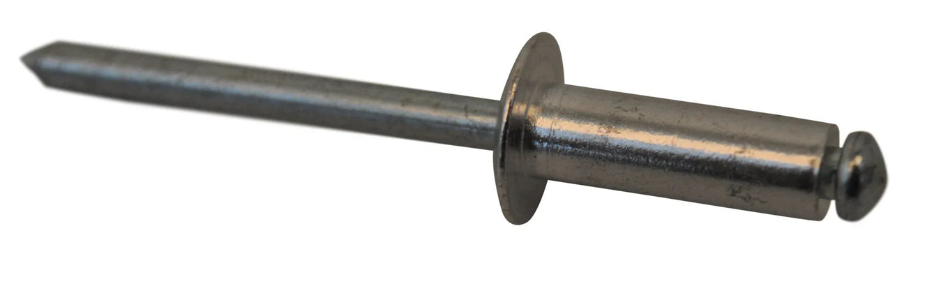 Cantonal Aluminium-Flachkopf-Blindniet - Popniet - 6 x 18 mm - Klemmbereich 11 - 13 mm - 3900 N - per 10 Stück