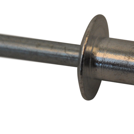 Cantonal Aluminium-Flachkopf-Blindniet - Popniet - 6 x 26 mm - Klemmbereich 17 - 20 mm - 3900 N - per 10 Stück
