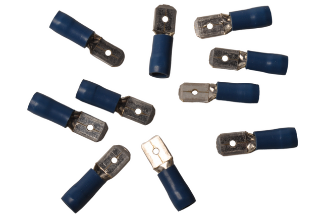 Cantonal AMP-Stecker 6,3x0,8 männlich (10 Stück)