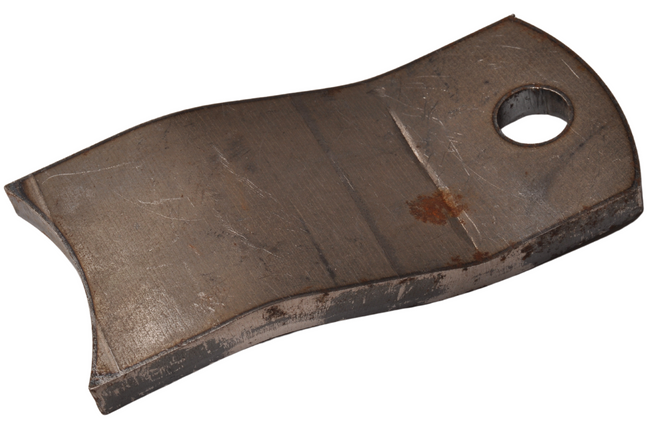 Cantonal Anschweißplatte Stoßdämpfer gebogen