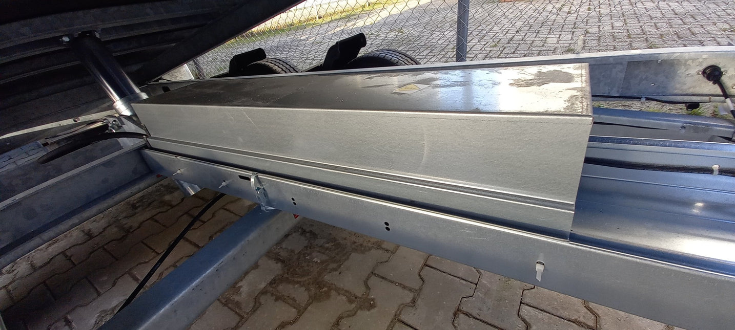 Cantonal Batteriefachdeckel 101x27x14 cm - sendzimirverzinkt