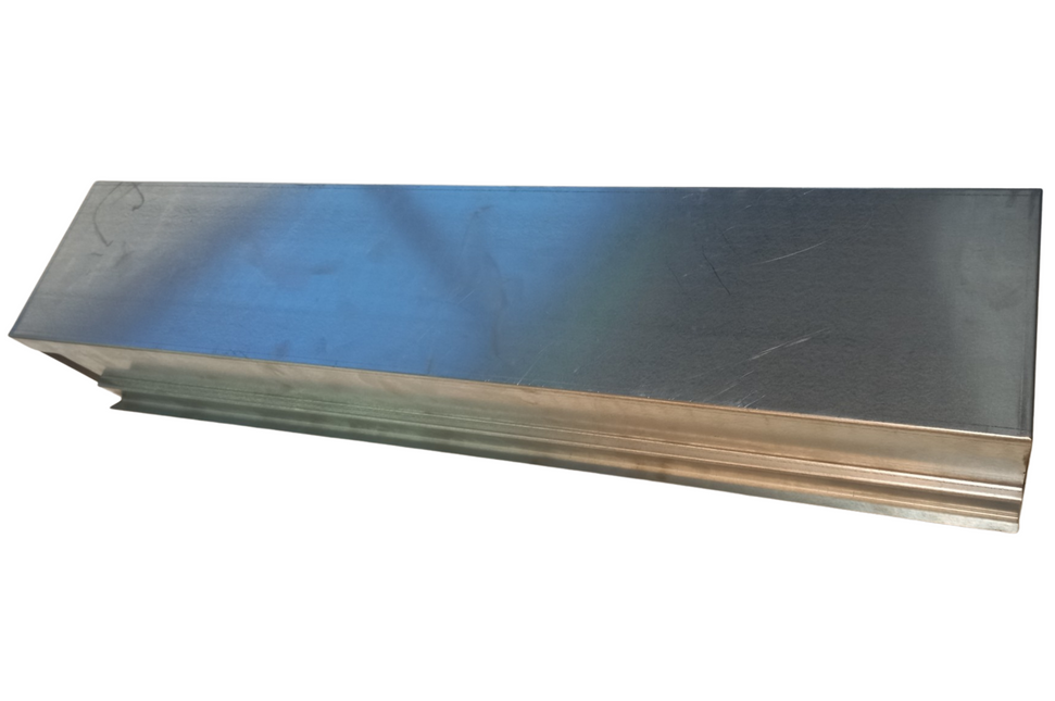 Cantonal Batteriefachdeckel 101x27x14 cm - sendzimirverzinkt