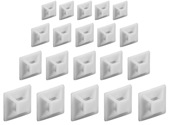 Cantonal Befestigungsösen für Krawattenrisse - 28x28 mm - 10 Stück