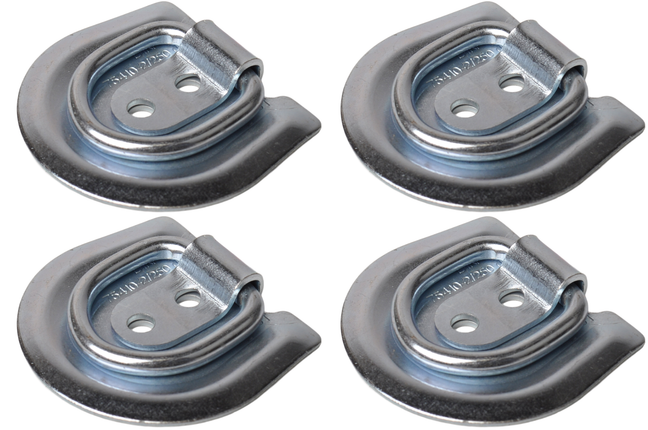 Cantonal Befestigungsring zum Anschrauben 72x62x10 mm - Satz von 4 Stück