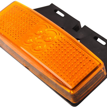Cantonal Begrenzungsleuchte - orange/gelbe Markierungsleuchte - loser Kabelanschluss - LED