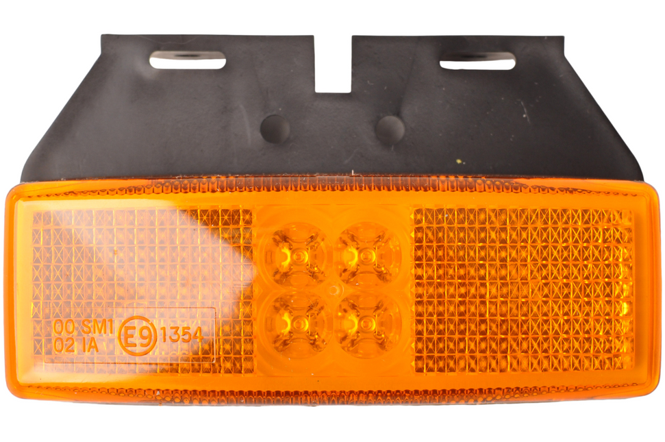 Cantonal Begrenzungsleuchte - orange/gelbe Markierungsleuchte - loser Kabelanschluss - LED