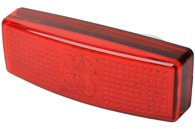 Cantonal Begrenzungsleuchte rot LED 110x40 mm