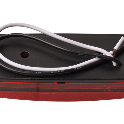 Cantonal Begrenzungsleuchte rot LED 110x40 mm