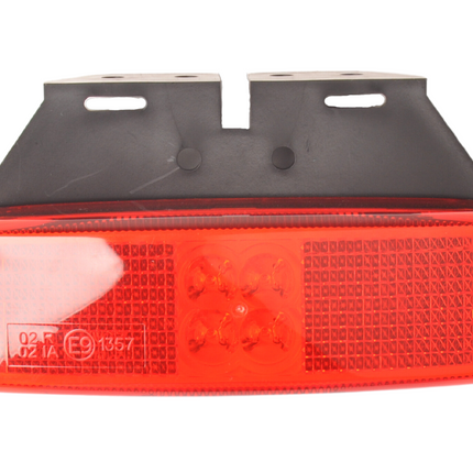 Cantonal Begrenzungsleuchte rot LED mit Halter