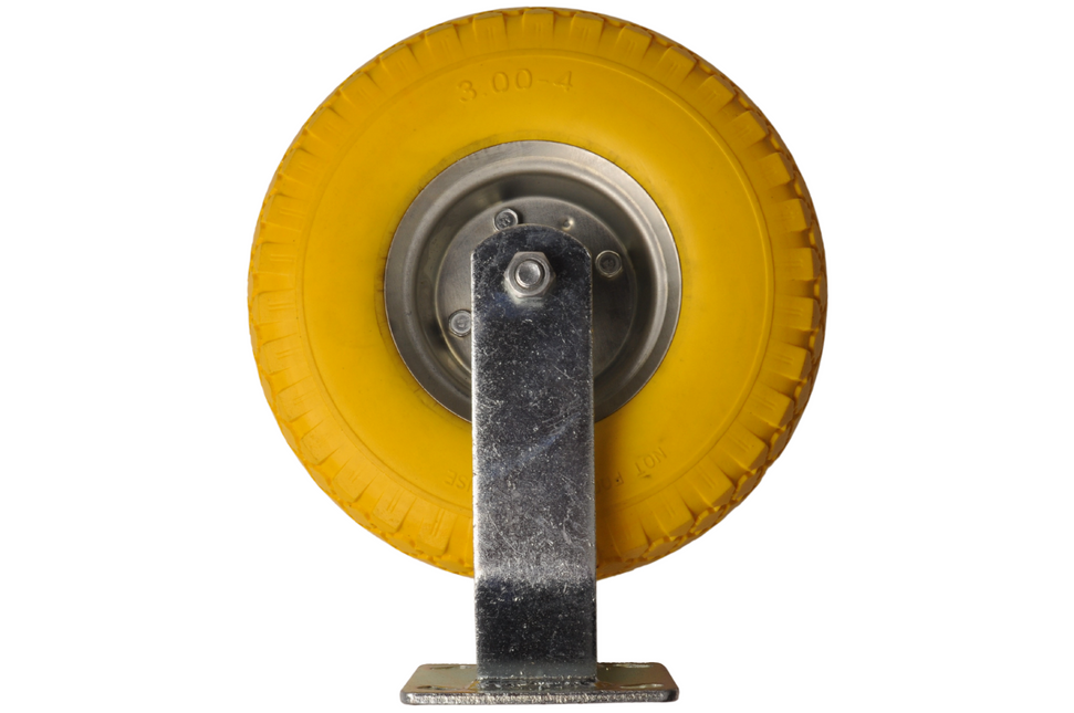 Cantonal Bockrolle PU 3.00-4 - 80 kg - Gesamthöhe: 300 mm