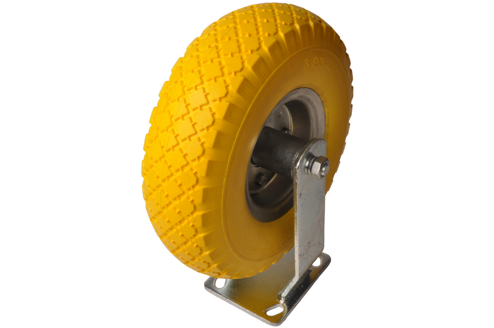 Cantonal Bockrolle PU 3.00-4 - 80 kg - Gesamthöhe: 300 mm