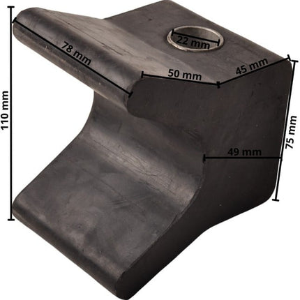 Cantonal Bugschutz Bootstrailer 75x78x95 mm