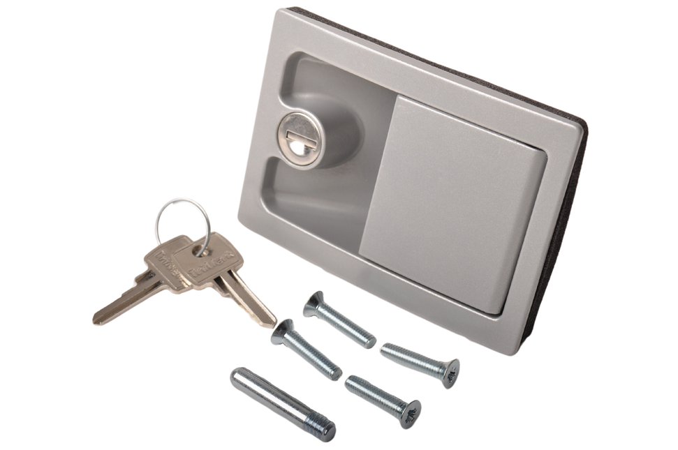 Cantonal Caravanschloss außen Aluminium abschließbar