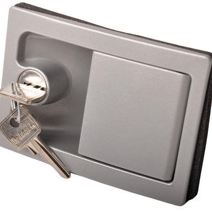 Cantonal Caravanschloss außen Aluminium abschließbar