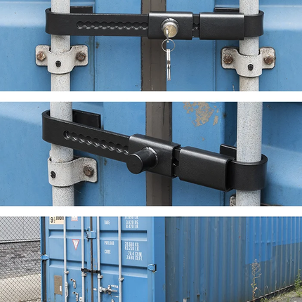 Cantonal Containerschloss geeignet für LKW und Container - verstellbar 22 bis 43 cm - gehärteter Stahl