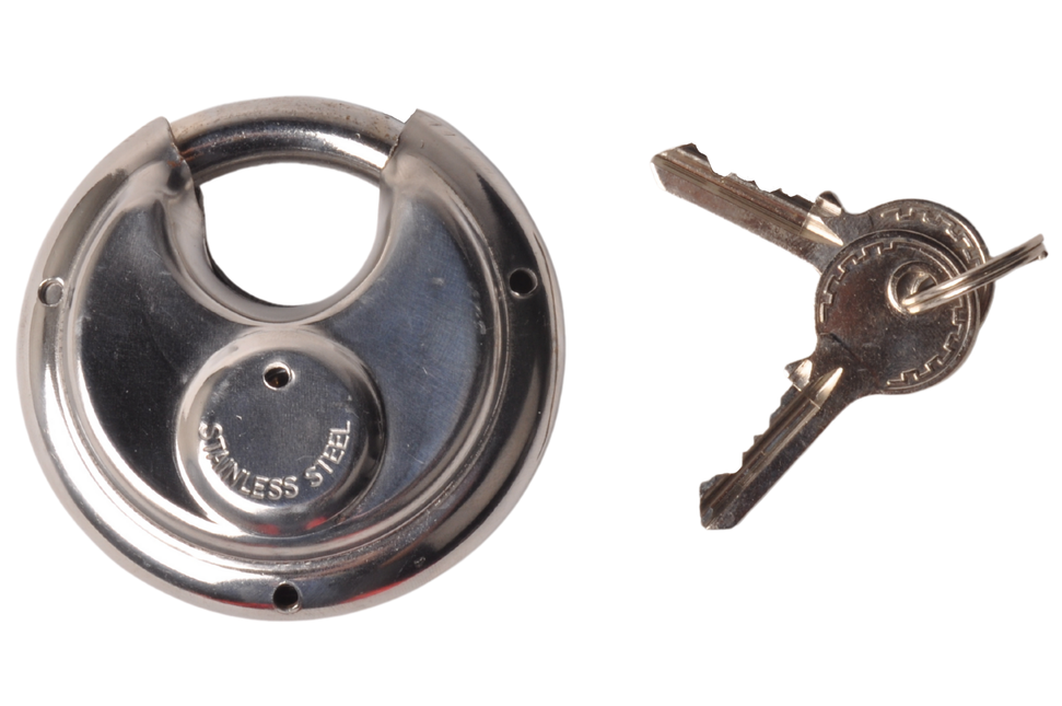 Cantonal Diskusschloss aus gehärtetem Stahl (basic)