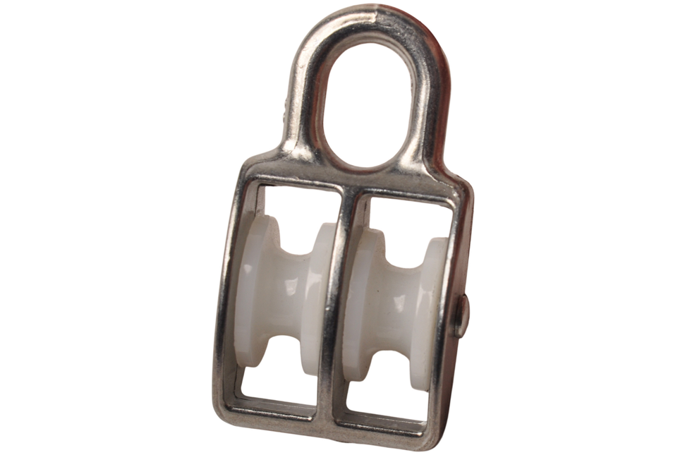 Cantonal Doppelte Umlenkrolle für 6 mm Seil