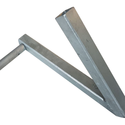 Cantonal Einseitiger Stütz-/Zentrierfuß für Bugrolle - links