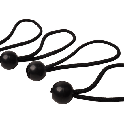 Cantonal Elastische Planenschnüre 4x schwarz 150 mm > 300 mm