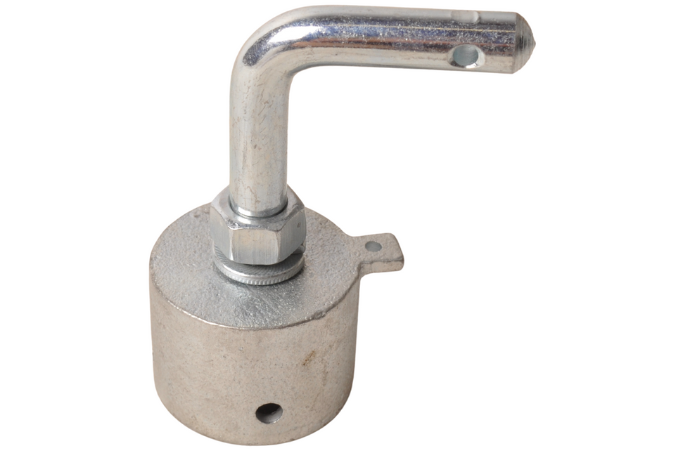 Cantonal Endstück für Bruststange Pferdeanhänger 53x43 mm - 90 Grad