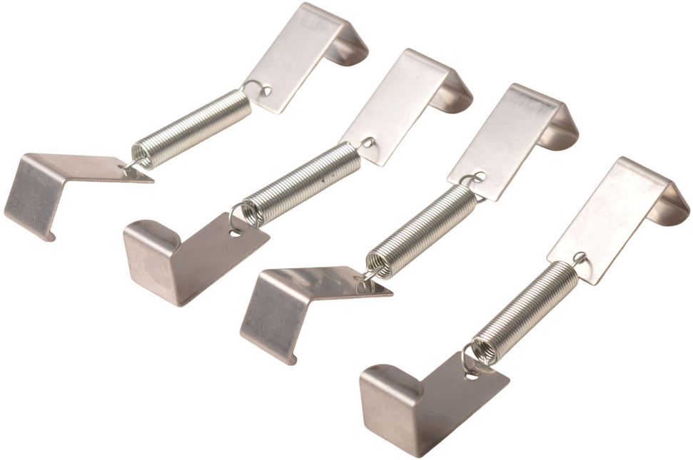 Cantonal HA-CLIP Klemmset mit Federn - geeignet für die Montage des grünen Nummernschildes