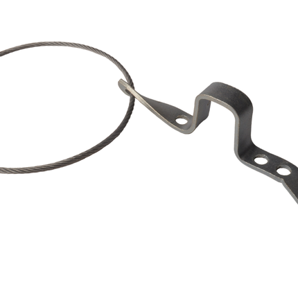 Cantonal Halter für Abreisseil komplett für ungebremste Anhänger