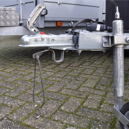 Cantonal Halter für Abreisseil komplett für ungebremste Anhänger