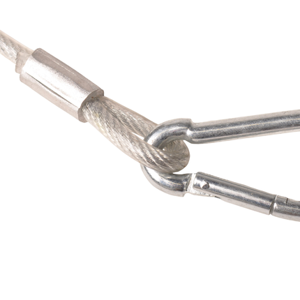 Cantonal Heckklappenkabel mit Karabiner 43 cm