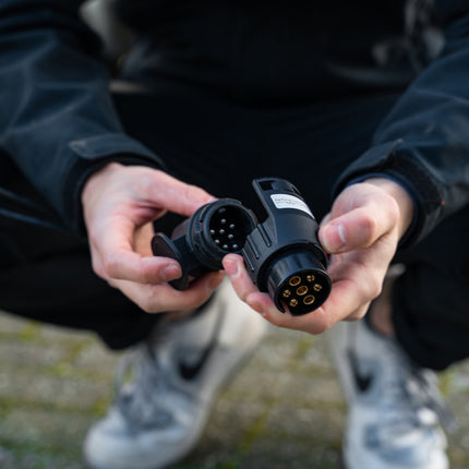 Cantonal Hochwertiger Adapter Anhänger : Auto 7-polig - Anhänger 13-polig