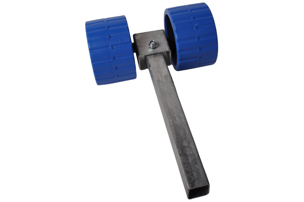 Cantonal Höhenverstellbarer Bilgenrollensatz blau - 30x30x300 mm - verzinkt