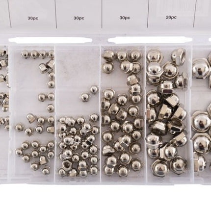 Cantonal Hutmuttern Sortiment 150-teilig